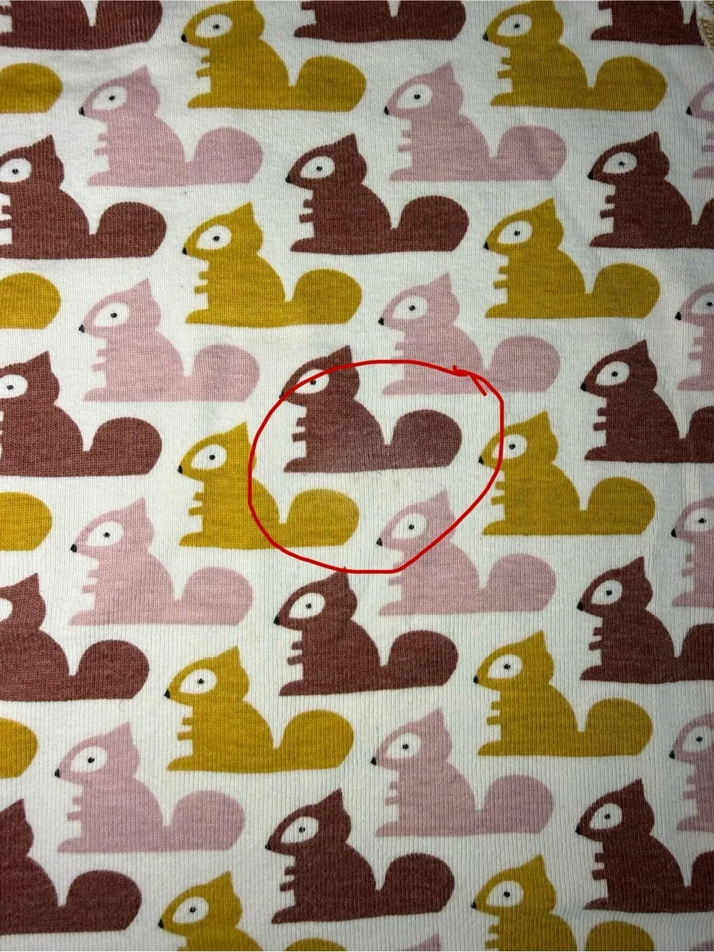 Hanna Andersson Two Piece Organic Cotton Squirrel Pajamas
